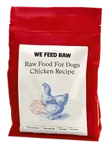 25oz freeze-dried chicken pouch