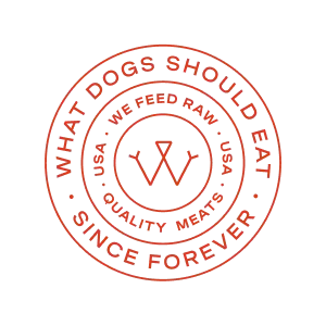 USDA Certified Raw We Feed Raw badge